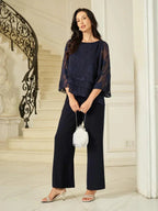 Chiffon Floral Layered Blouse