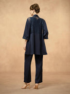 Lace Coverup Jacket with Rhinestones